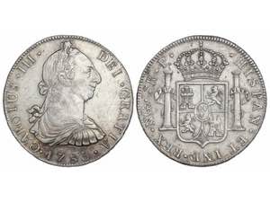  Charles III - 8 Reales. 1783. GUATEMALA. P. ... 