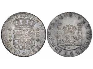  Charles III - 8 Reales. 1764. LIMA. J.M. ... 