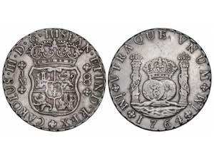  Charles III - 8 Reales. 1764. LIMA. J.M. ... 