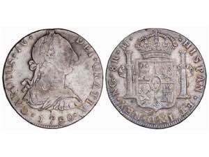  Charles IV - 8 Reales. 1790. GUATEMALA. M. ... 