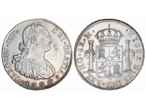  Charles IV - 8 Reales. 1796. GUATEMALA. M. ... 
