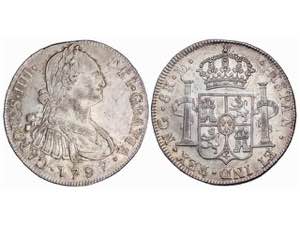  Charles IV - 8 Reales. 1797. GUATEMALA. M. ... 