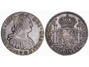  Charles IV - 8 Reales. 1798. GUATEMALA. M. ... 