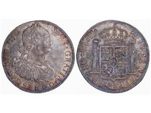  Charles IV - 8 Reales. 1800. GUATEMALA. M. ... 