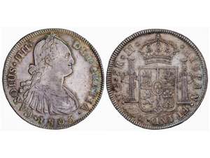  Charles IV - 8 Reales. 1803. GUATEMALA. M. ... 