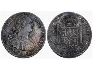  Charles IV - 8 Reales. 1805. GUATEMALA. M. ... 