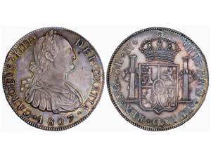  Charles IV - 8 Reales. 1807. GUATEMALA. M. ... 