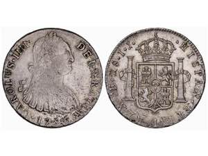  Charles IV - 8 Reales. 1796. LIMA. I.J. ... 