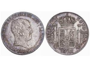  Ferdinand VII - 20 Reales. 1822. BARCELONA. ... 