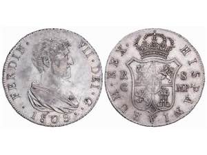  Ferdinand VII - 8 Reales. 1809. CATALUNYA ... 