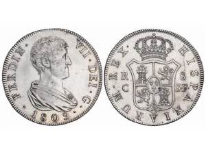  Ferdinand VII - 8 Reales. 1809. CATALUNYA ... 