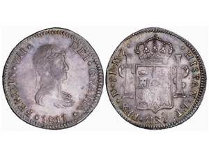  Ferdinand VII - 8 Reales. 1817. DURANGO. ... 