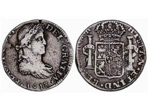  Ferdinand VII - 8 Reales. 1813/2. ... 