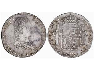  Ferdinand VII - 8 Reales. 1814. ... 