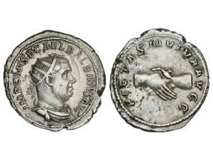 Antoniniano. Acuñada el 238 d.C. BALBINO. ... 
