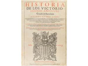 1603. LIBRO: (HISTORIA BARCELONA). DIAGO, F. ... 