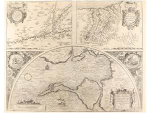1584. MAPA: HOEFNAGLIUS, GEORGIUS: ... 