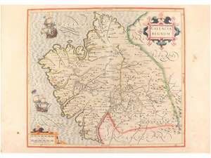 1613 ca. MAPA: (GALICIA). [MERCATOR; ... 