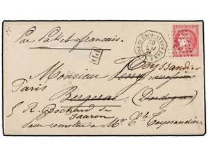 ARGENTINA. 1871. B. AIRES to FRANCE. Franked ... 
