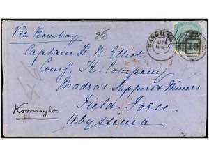 ETIOPIA. 1868 (Jan. 8). ABYSSINIA CAMPAIGN. ... 