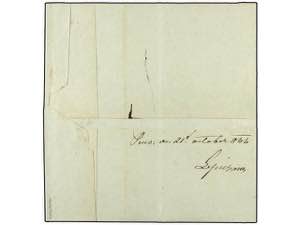 SERBIA. 1844 (19 Oct.). Cover from ... 