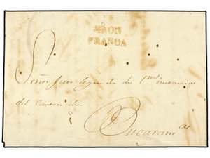 COLOMBIA. 1836 (13 Abril). JIRON a ... 