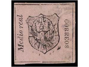 REPUBLICA DOMINICANA. Sc.1. 1865. 1/2 real ... 