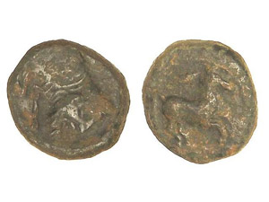 GREEK COINS - AE. 336-330 a.C. SICILIA. ... 