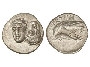 GREEK COINS Dracma. 400-350 a.C. ISTROS. ... 