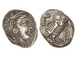 GREEK COINS Tetradracma. 360-339 a.C. ... 