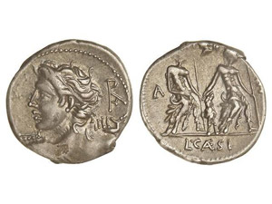 ROMAN COINS: ROMAN REPUBLIC Denario. 112-111 ... 