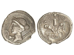 ROMAN COINS: ROMAN EMPIRE Denario. Acuñada ... 
