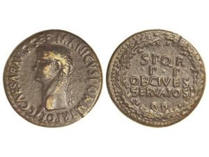 ROMAN COINS: ROMAN EMPIRE Sestercio. ... 