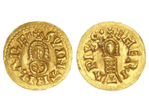 VISIGOTHIC COINS Triente. SUINTILA (621-631 ... 