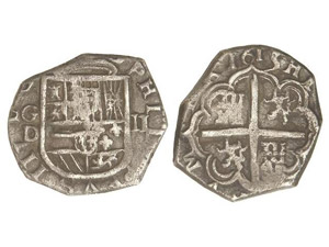 SPANISH MONARCHY: PHILIP III 2 Reales. 1615. ... 
