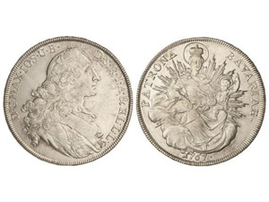 WORLD COINS: GERMAN STATES Thaler. 1767. ... 