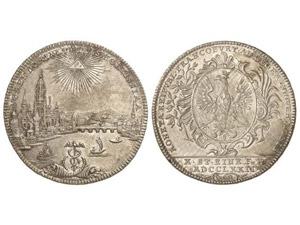WORLD COINS: GERMAN STATES Thaler. 1772-PCB. ... 