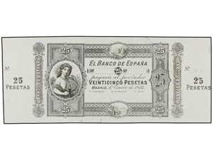 SPANISH BANK NOTES: BANCO DE ESPAÑA Prueba ... 