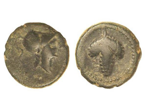 GREEK COINS AE. 215-212 a.C. APULIA. ARPI. ... 