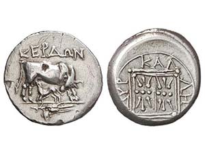Victoriato. 229-100 a.C. DYRRACHIUM. ... 