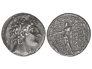 Tetradracma. 121-96 a.C. ANTÍOCO VIII. ... 