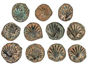 Lote 11 monedas Sextante. 170-20 a.C. ARSE  ... 