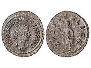 Antoniniano. Acuñada el 260-261 d.C. ... 