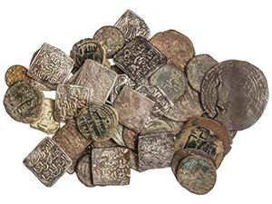 The Nasrids of Granada - Lote 56 monedas. ... 