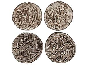 Sharifs of Morocco - Lote 2 monedas Dirham ... 