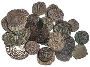Kingdom of Navarra - Lote 47 monedas. AR. ... 