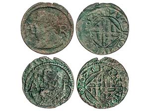 Philip III - Lote 2 monedas Ardit. 1620 y ... 