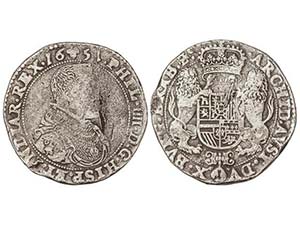 Philip IV - Ducatón. 1651. BRUJAS. FLANDES. ... 
