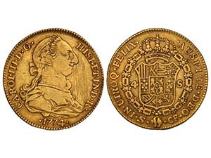 Charles III - 4 Escudos. 1774/3. SEVILLA. ... 