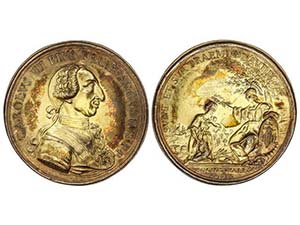 Charles III - Medalla. 1785. SOCIETAT AMICS ... 
